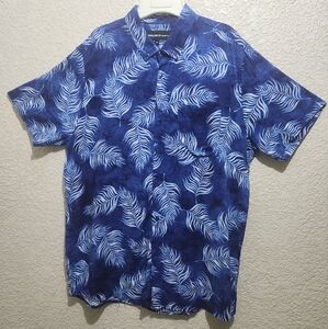 Molokai Surf Co 100% Rayon Button Up Shirt